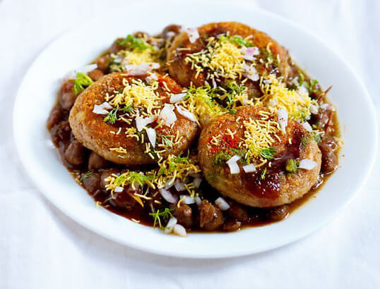 Aloo Tikki Chaat