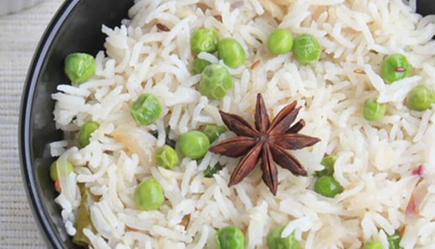 Green Peas Pulao